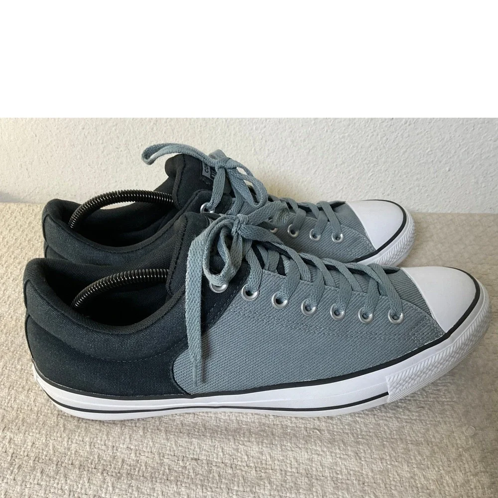 Converse Chuck Taylor All Star High Street Mid Mason Grey Black Mens 13 163217F - Picture 2 of 13